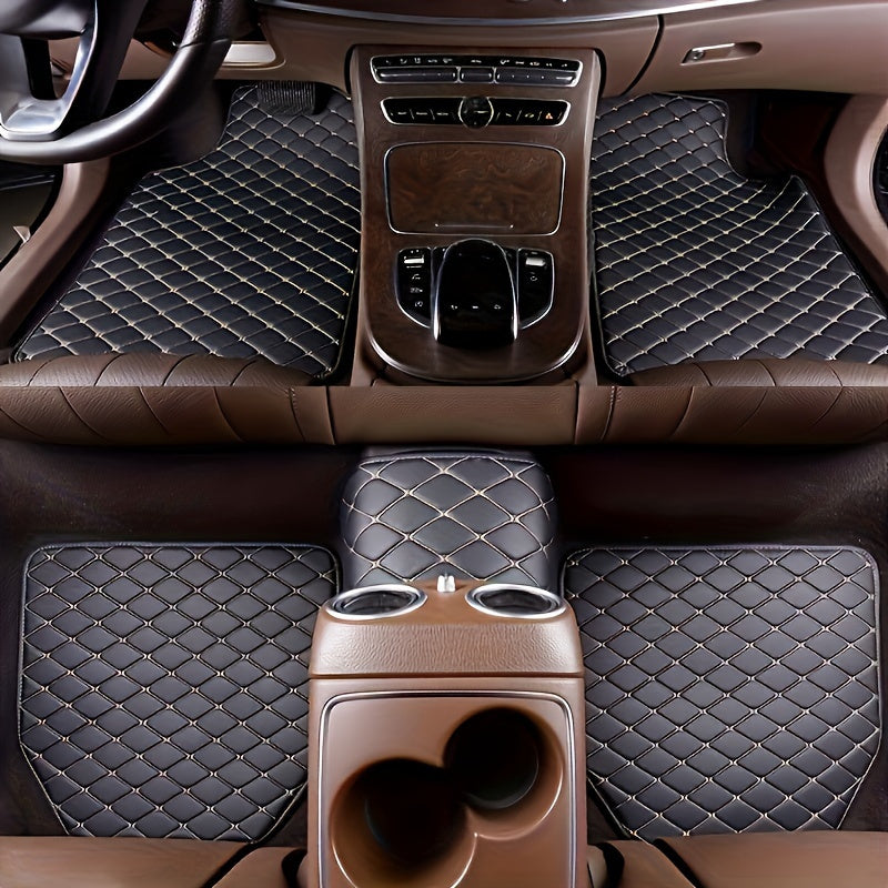 Tapis de sol en PU cuir premium – Durable et facile à entretenir