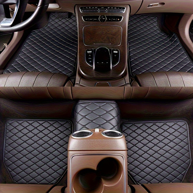 Tapis de sol en PU cuir premium – Durable et facile à entretenir