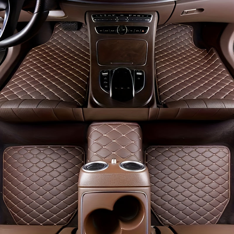 Tapis de sol en PU cuir premium – Durable et facile à entretenir