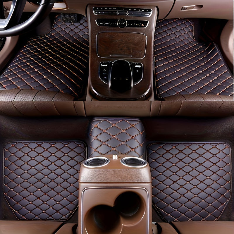 Tapis de sol en PU cuir premium – Durable et facile à entretenir