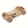 Puzzle Auto en Bois Vintage 3D – Modèle Mécanique avec Engrenages et Design Détailé