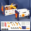 BuilderPro Ensemble d'Outils Éducatif pour Enfants - Pour Construire et Jouer Créativement