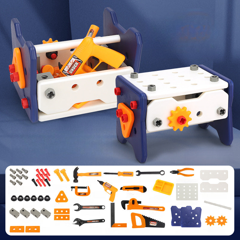 BuilderPro Ensemble d'Outils Éducatif pour Enfants - Pour Construire et Jouer Créativement