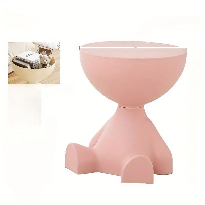 Table d'appoint décorative ScandiNest | Table de nuit créative et compacte pour la maison, le canapé et le lit