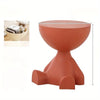 Table d'appoint décorative ScandiNest | Table de nuit créative et compacte pour la maison, le canapé et le lit