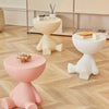Table d'appoint décorative ScandiNest | Table de nuit créative et compacte pour la maison, le canapé et le lit