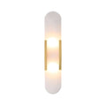 Applique Murale en Marbre Alabastre Nordique LED 1-Lumière