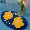 Bloemen Comfort Badmat | Durable et facile à nettoyer, idéal pour créer une ambiance douillette dans la salle de bains.