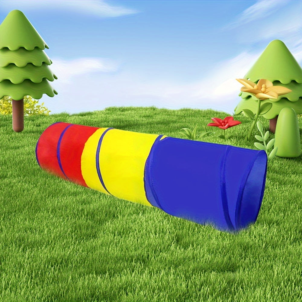 Tunnel de Rampe Coloré pour Enfants - Pour un Jeu Actif et un Entraînement Sensoriel