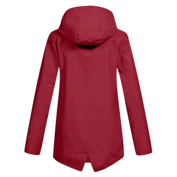 Veste de Pluie Tendance pour Dames avec Capuche - Liora