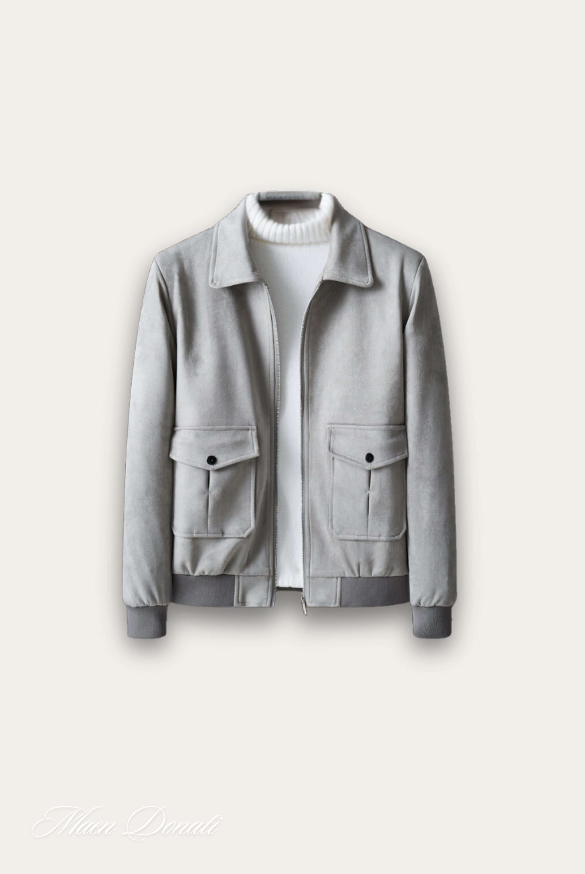 Veste Grise Tendance pour Hommes – Matteo