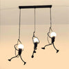 Suspension en Fer Retro Iron Man – Charme Vintage Ludique pour Intérieurs Uniques