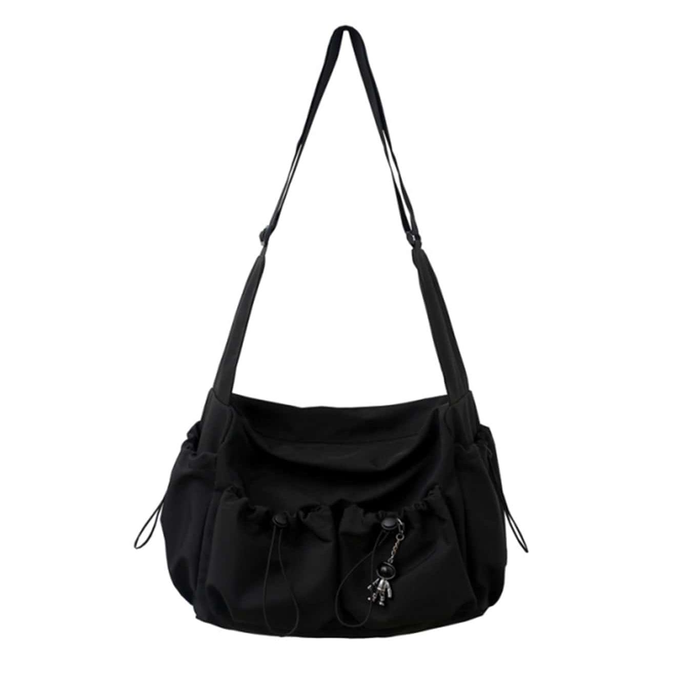 UrbanEase Sac Bandoulière – Sac à Dos avec Cordon de Serrage et Grande Capacité