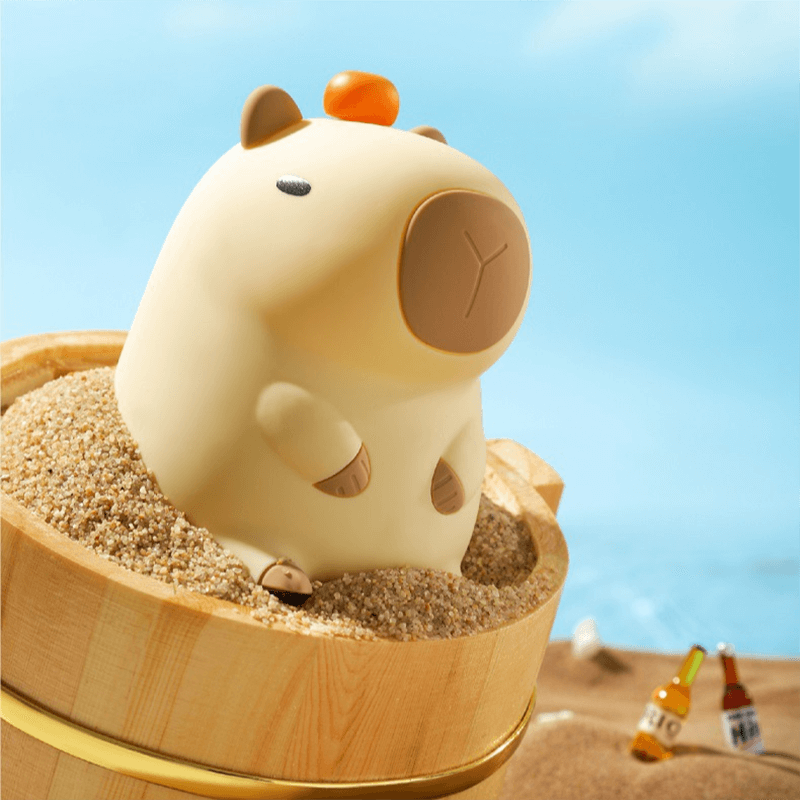 Veilleuse Capybara | Lampe en silicone sûre et flexible pour une meilleure portée