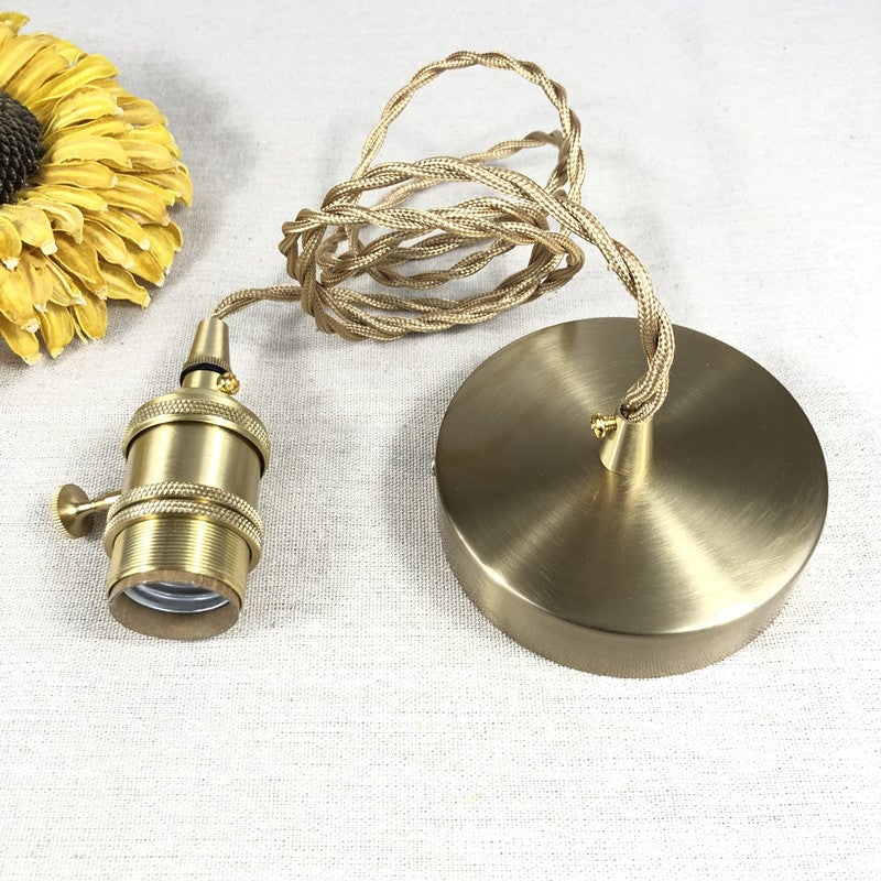 Suspension en Verre Élégante – Lampe Suspendue en Laiton et Verre Moderne