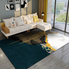 Tapis - Noir et Vert - Amical pour les Animaux et Lavable
