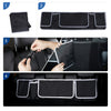 Organisateur de Siège de Voiture LuxuraDrive Elite | Tissu Oxford 600D spacieux avec plusieurs poches pour un rangement optimal du véhicule