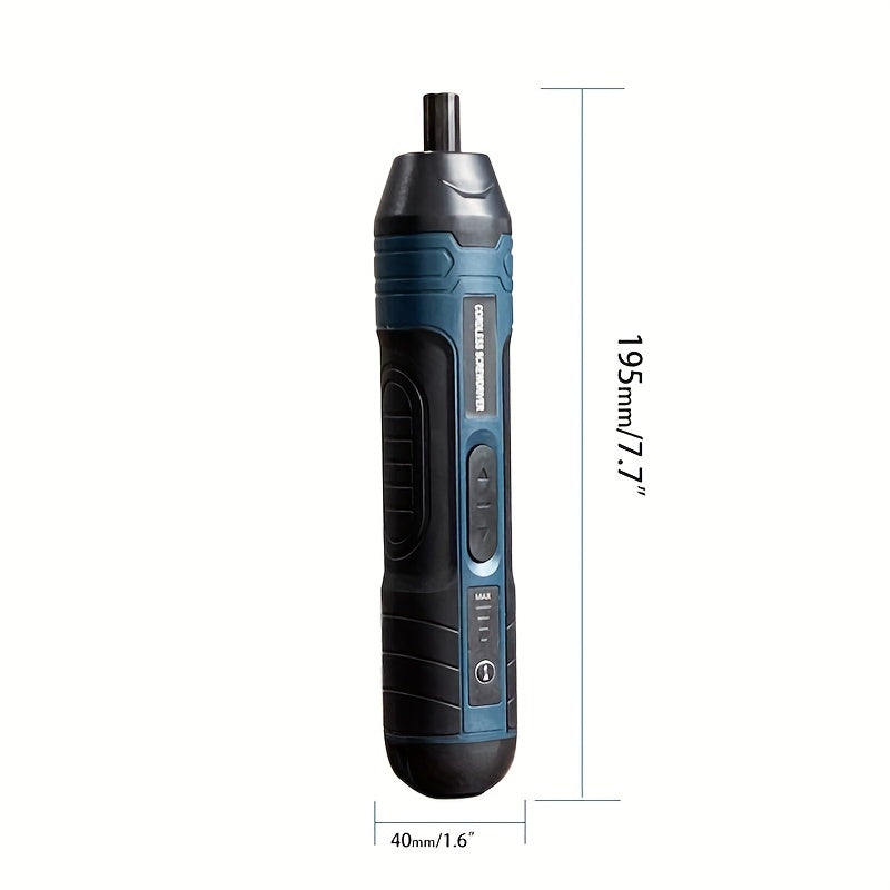 Ensemble de tournevis sans fil LuxorTech Elite | Outil polyvalent de 3,6V avec 4 réglages de couple pour précision et facilité d'utilisation
