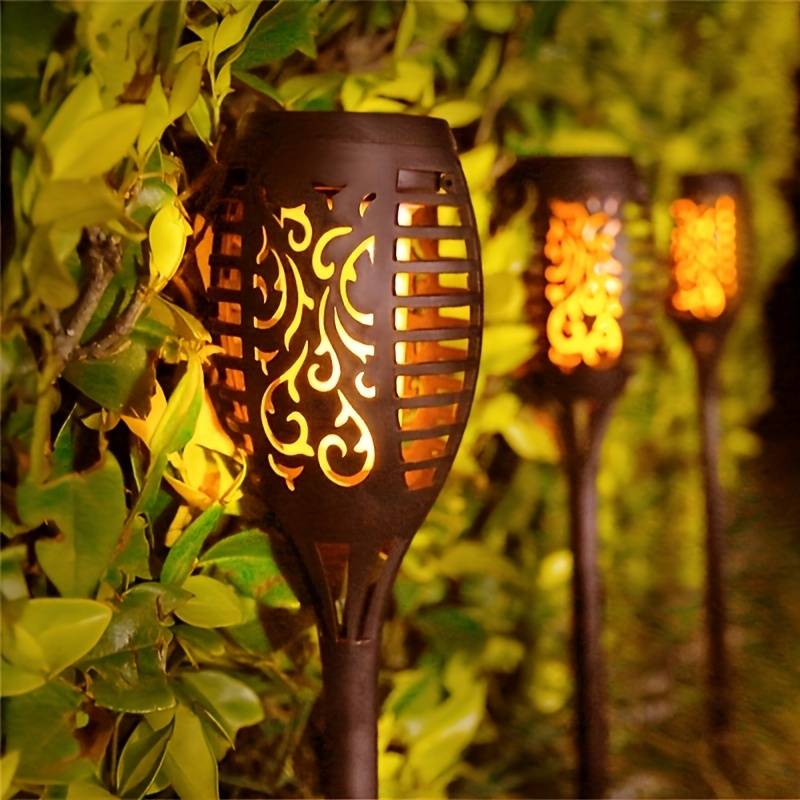 Torches de Jardin Solara à Énergie Solaire – Éclairage Magique en Flamme pour l'Extérieur