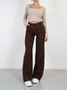Beau | Pantalon Taille Haute à Pattes Droites