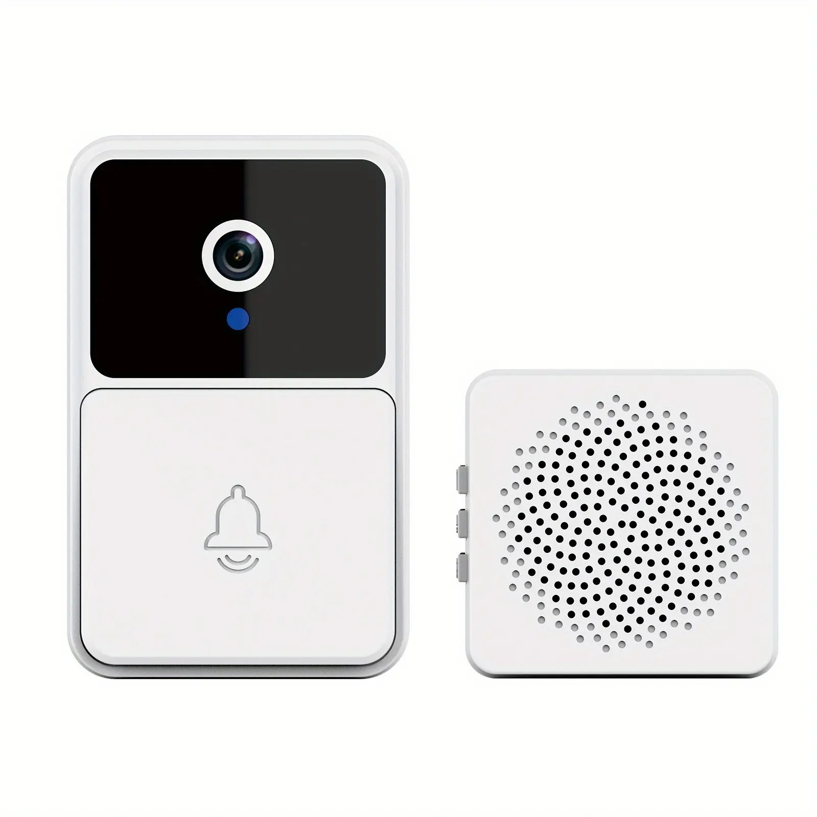 LuxGuard Caméra de Vidéo Porte Sans Fil Intelligente | Sonnette WiFi avec Détection de Mouvement et Vision Nocturne pour une Sécurité Ultime