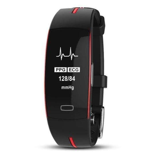 SmartFit™ Montre Connectée Bluetooth Compacte – Mesure de Fréquence Cardiaque et de Tension Artérielle pour Votre Vie Active