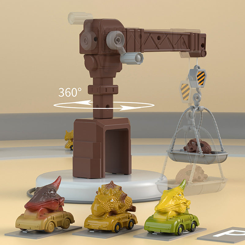 Aventure de Transport de Dinosaures - Pour un Jeu Créatif Amusant