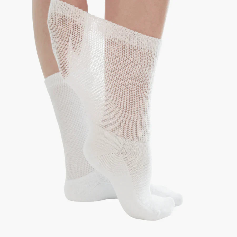 Vardi Dante NeuroVital Chaussettes | Extrêmement extensible | Design sans couture | Rembourrage au talon | Antibactérien et anti-odeur | Spécialement pour le diabète et la neuropathie | Technologie de tricot à 3 zones pour un confort optimal