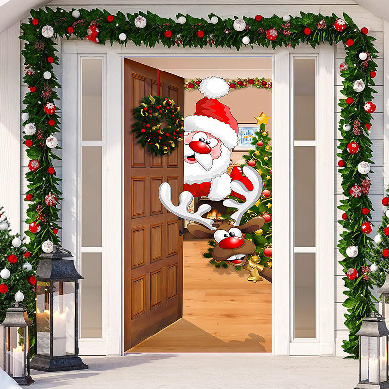 HolidayGlam | C'est ainsi que vous obtiendrez un revêtement de porte festif qui créera l'ambiance parfaite pour les fêtes