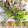 Aventure de Transport de Dinosaures - Pour un Jeu Créatif Amusant