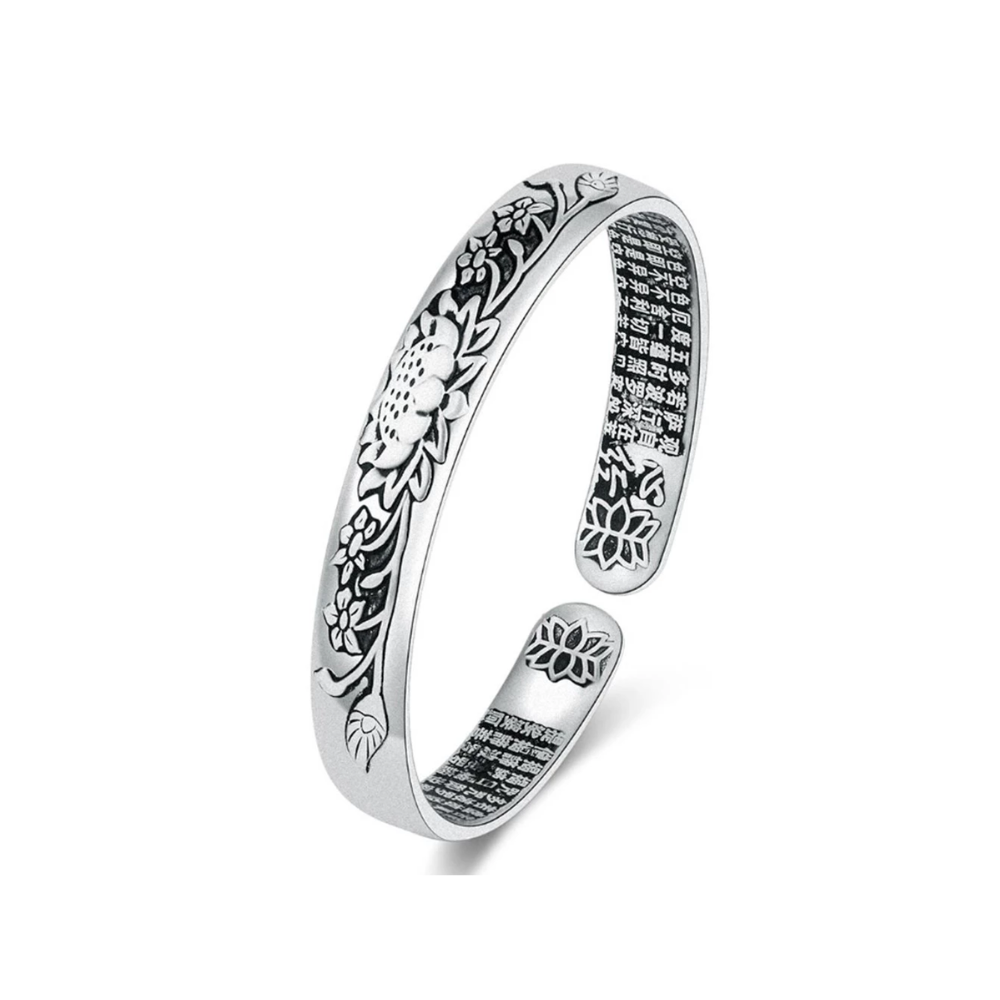 Bracelet Lotus en Argent Sérénité