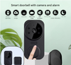 Sonnette Wi-Fi Intelligente Noire avec Caméra – Noctiq