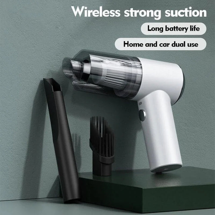 AeroClean Aspirateur Mini Sans Fil avec Fonction Aspiration – Rechargeable par USB