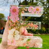 Veilleuse FloraGlow Flower | Lampe à initiales décorative avec éclairage LED doux pour une ambiance romantique