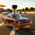 Bouteille de Whiskey Mustang Élégante – Design Minimaliste pour Bar à Domicile