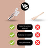 Spatule en acier inoxydable double face - DuoFlip
