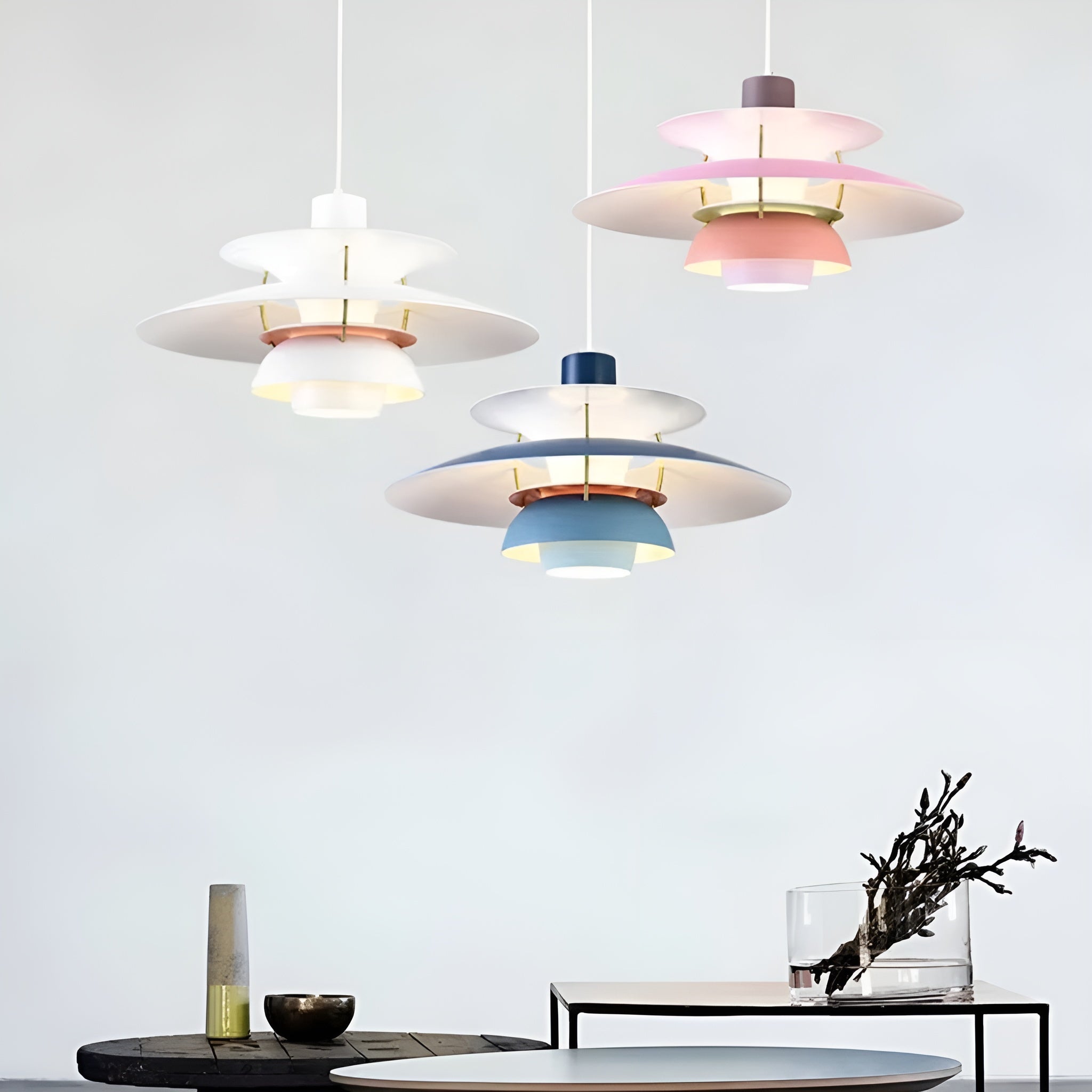 SkyGlow LED Suspension – Design Scandinave Moderne avec Fonction Dimming