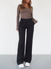 Beau | Pantalon Taille Haute à Pattes Droites