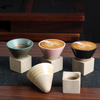 TranquilBrew | Aards ontwerp voor een serene koffie-ervaring