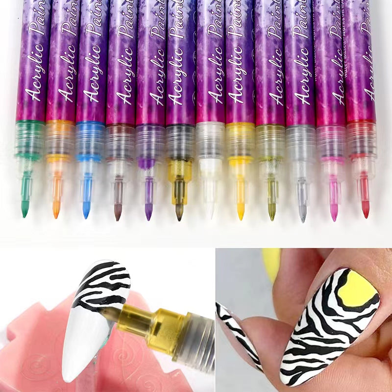 Stylos de Peinture Acrylique Créatifs - Pour l'art et la créativité