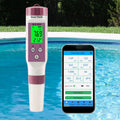 AquaSense Testeur Numérique de Piscine 7 Paramètres pour pH et Chlore