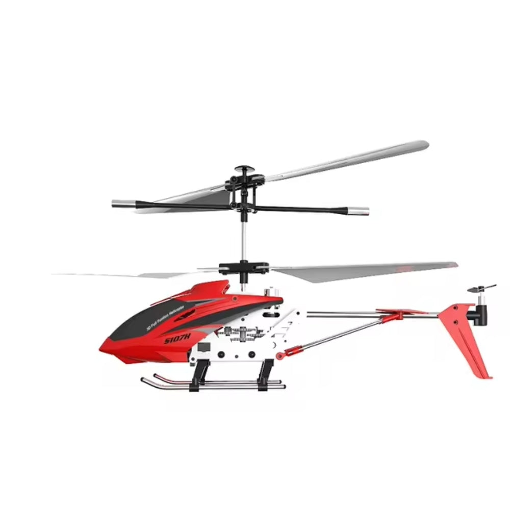 Hercu Fly Mini Hélicoptère RC | Construit pour durer et facile à piloter, ce mini hélicoptère RC offre un vol en douceur grâce à un cadre métallique durable, une stabilité gyroscopique et une commande à 3 canaux pour tous les niveaux d'expérience.