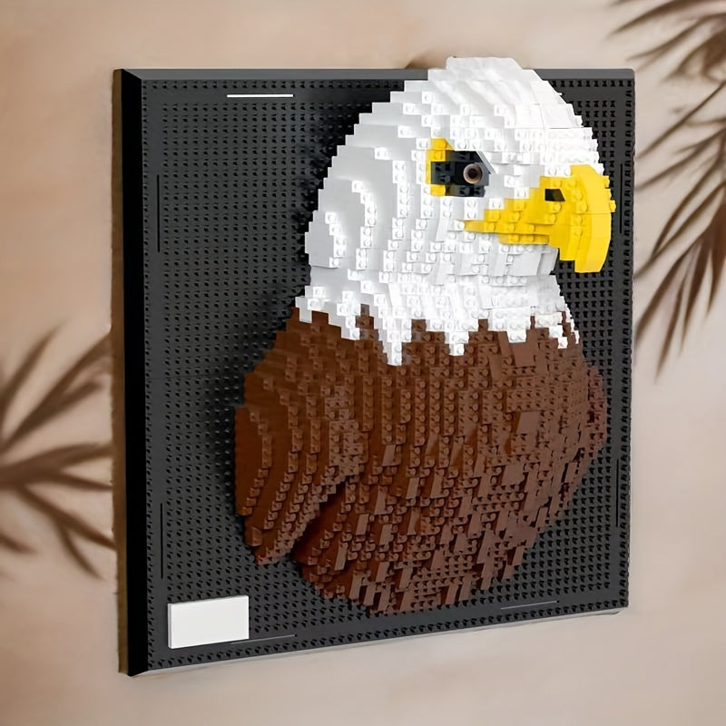 Art mural créatif 3D – Collection Requin et Aigle