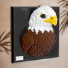 Art mural créatif 3D – Collection Requin et Aigle