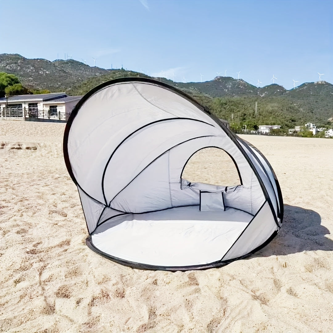 Tente de Plage Pop-Up Rapide – Facile à Installer et Protection Pour Tous