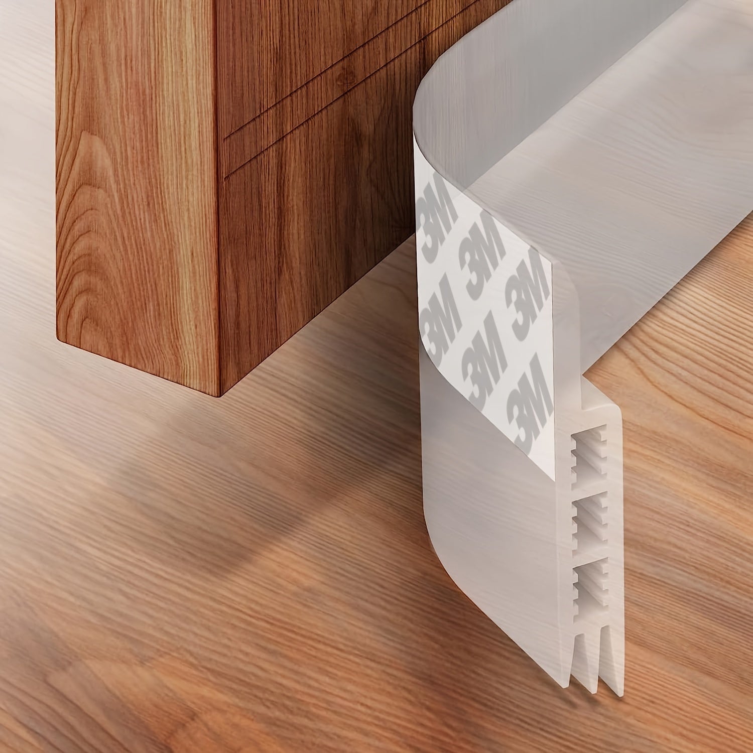 Boudin de porte - Racleur de porte en silicone avec fort adhésif et isolation phonique