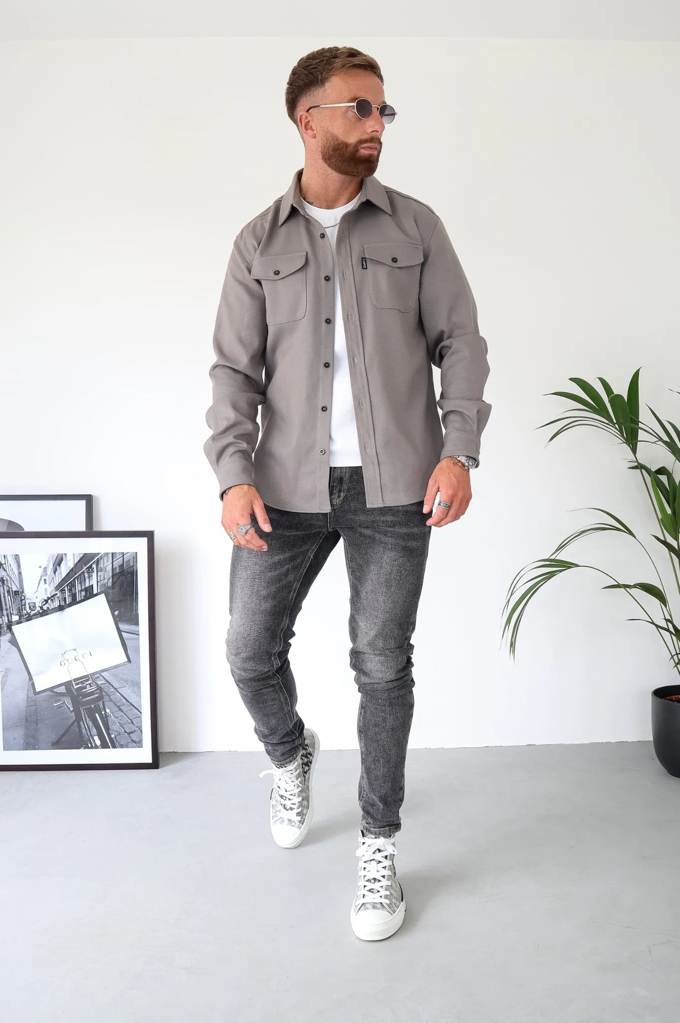 Veste Chemise Moderne pour Hommes – Elias