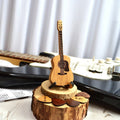 Boîte à Médiators en Bois avec Support