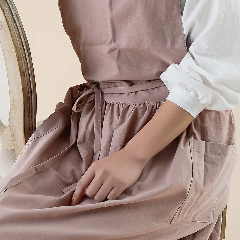Tablier en coton imperméable avec poches pratiques – ChefMate