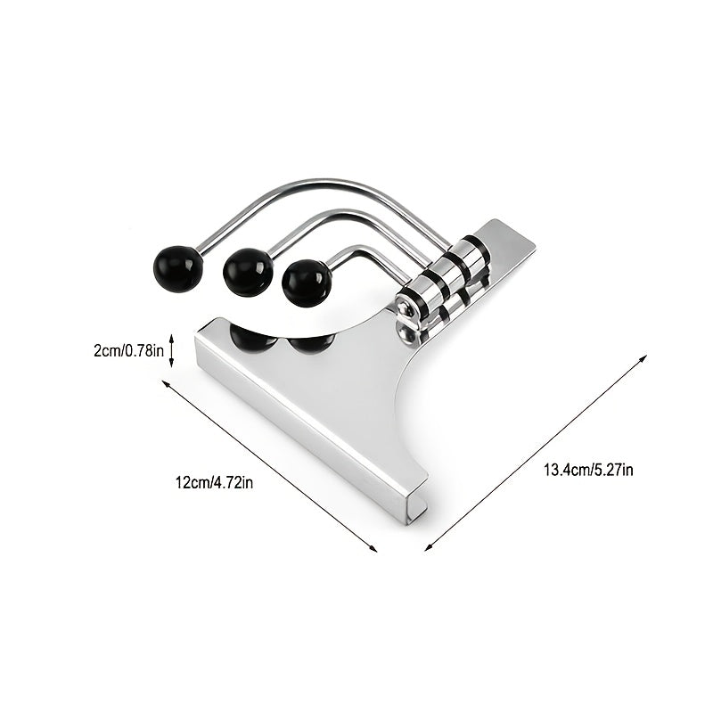 SlimHanger Crochet de Porte Métallique – Organiser de Manière Pratique et Élégante